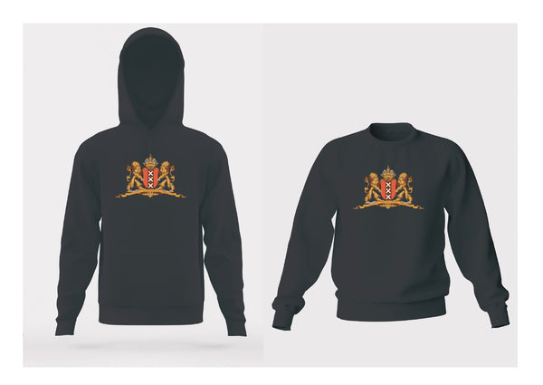 Vastberaden coat of arms hoodie