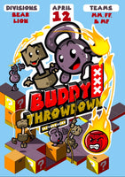 Vastberaden Buddy Throwdown Ticket